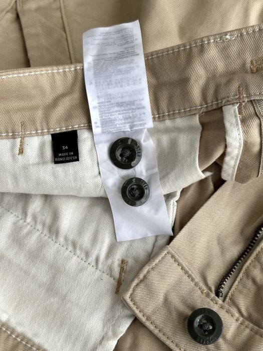 Мъжки къси панталони G-Star Raw (Bronson 2.0 Slim Chino Short) - размер W34, Отлично състояние