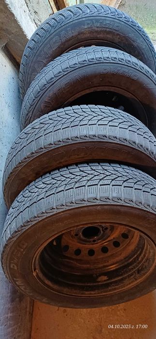 зимни гуми 195/65/15-4бр. с джанти 15x6JCHX45-4бр.