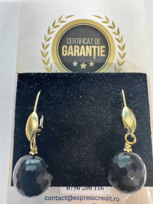 Cercei din aur 18K (69013.1/ 10 Pacurari 1) Garantie 2 ani!