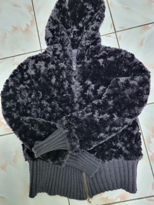 Geacă groasă femei din blană