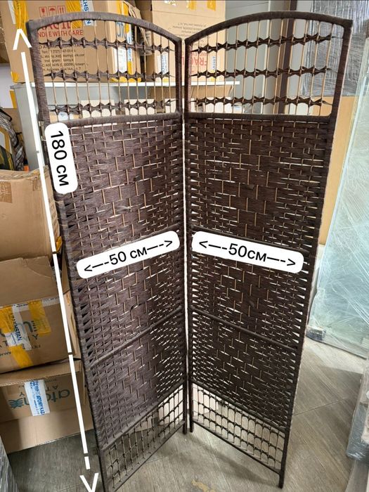 Складная ширма 2 секции
