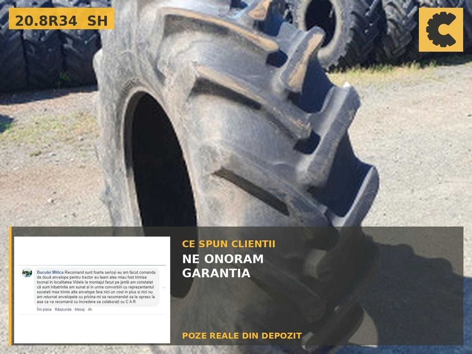 Cauciucuri 20.8R34 520/85R34 Taurus Anvelope Tractor Combina SH REDUS
