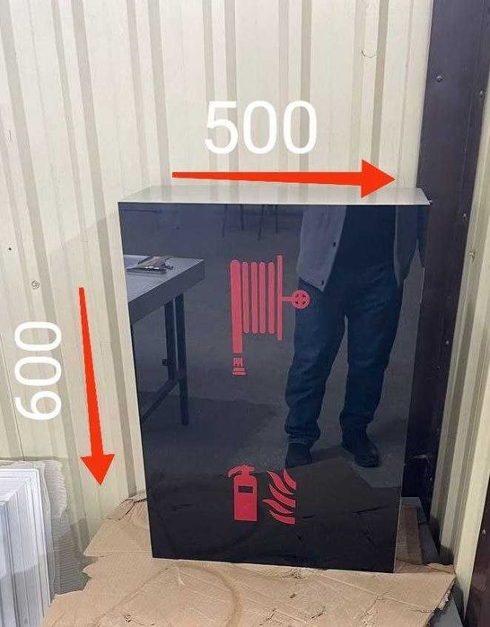 Контурные наклейки на пожарный щит/Ёпишмалар ёпиштириш щитлари учун