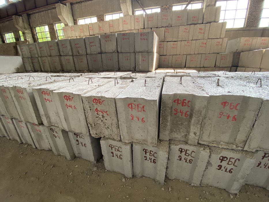 Фундаментные блоки ФБС