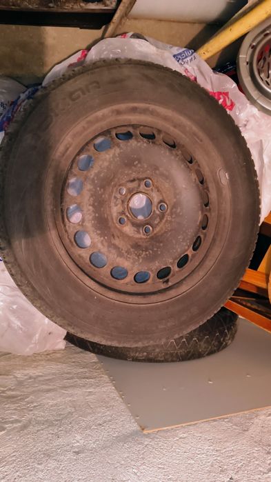 Jante tabla  R16 cu capace si prezoane