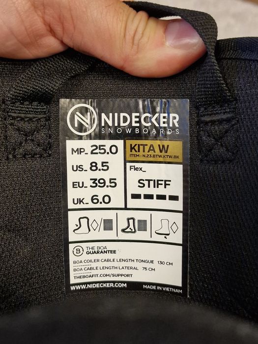 Boots Nidecker Kita W - Double Boa