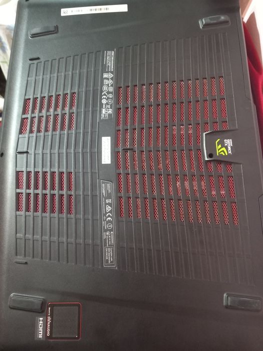 Laptop gaming MSI GT 72 VR 7RE dominator pro