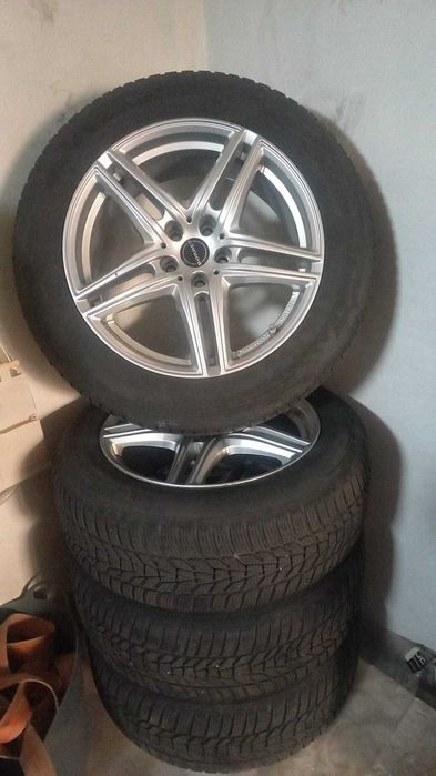 Vând jante cu anvelope de iarnă HANKOOK BMW X3