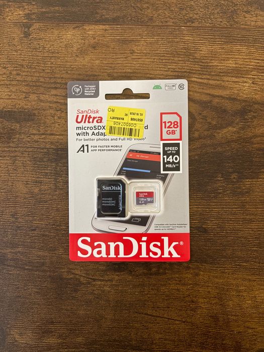 Card de memorie SanDisk Ultra microSD 128GB