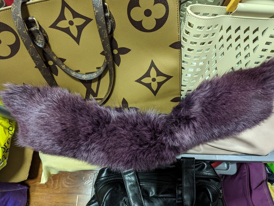 Воротник из искусственного меха