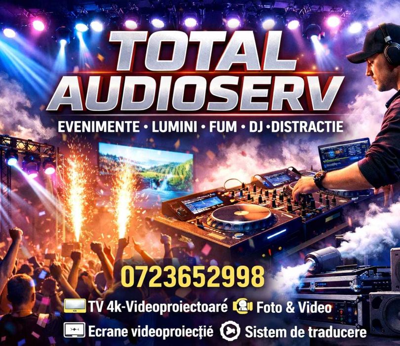 Dj Lumini Foto Video Fum greu Masini baloane Fum