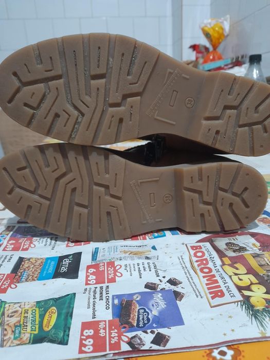 Cizme/ghete din piele naturala marime 38