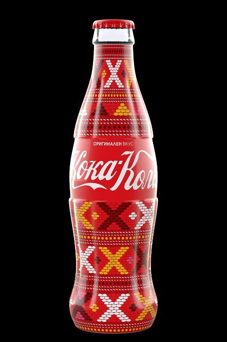 Кока кола бутилки с шевици/Coca cola 0,250ml.