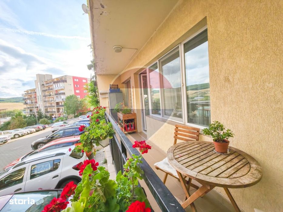 Apartament cu 2 camere în Baciu, 55 mp, parter înalt, de vanzare — fotografia 3