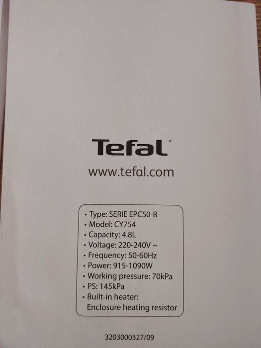 Multicooker Tefal Turbo Cuisine CY754, capacitate 5l, pret 320 lei