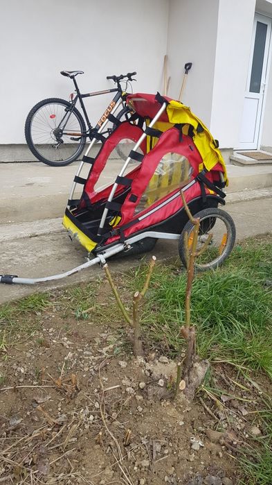 Cărucior bicicletă copii