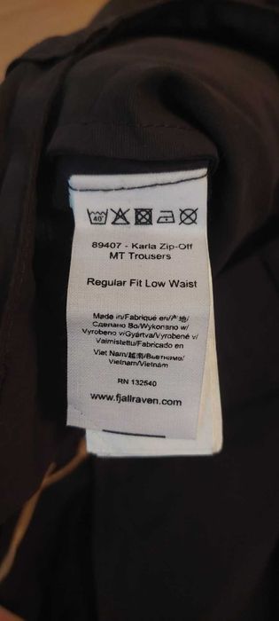 Fjallraven Karla Zip-Off MT Trousers