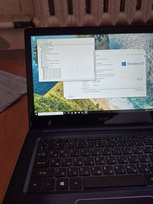Ультрабук Асер Core i5-8250 Ssd 256/8Gb