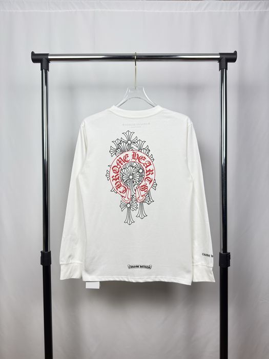 Chrome Hearts White Long Sleeve | Hanorac Chrome Hearts