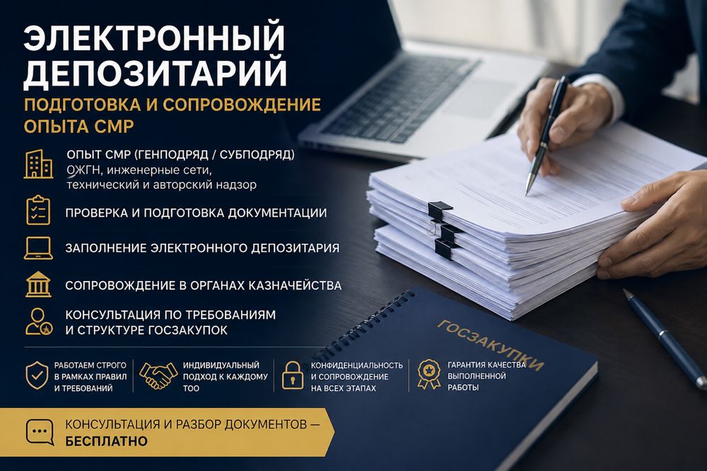 Помогаем ТОО подтвердить опыт работы в электронном депозитарии