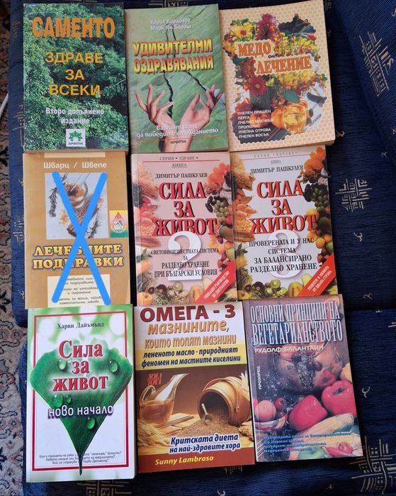 Книги на тема "Хранене и здраве "