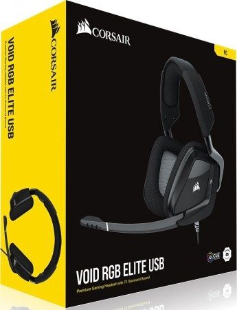 Casti gaming Corsair Void ELITE si HS60 PRO surround, Carbon