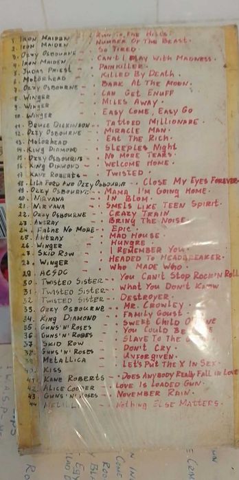 Видео касети VHS Музика