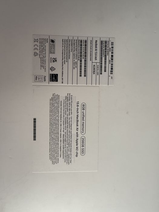 Apple Macbook Air,M2-256GB,8GB