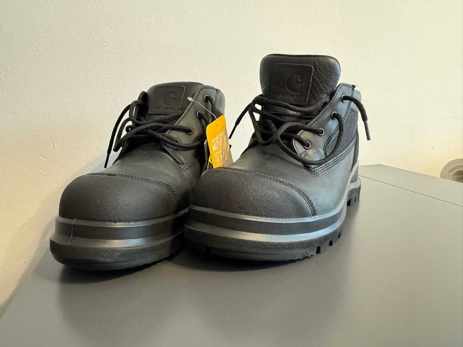 Carhartt Detroit Rugged Flex S3 HRO HI SRC Safety piele negru ghete 46