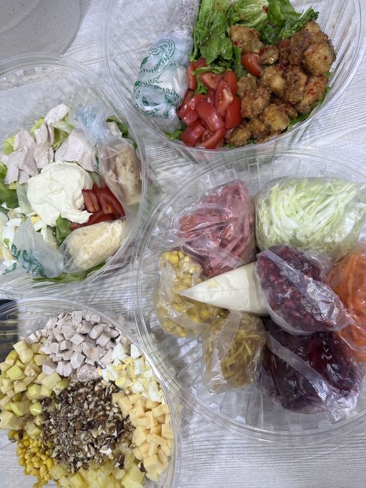 Салаты на вынос