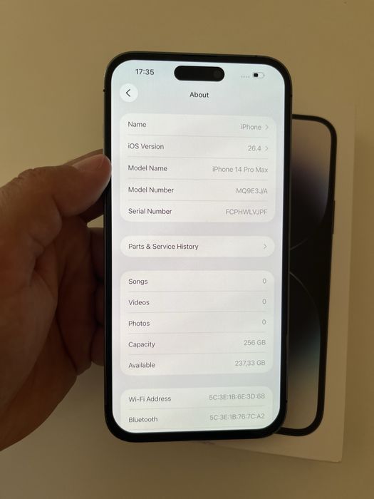 Iphone 14pro max 256GB 90% bat