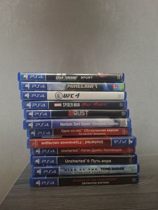Продам игры на пс4