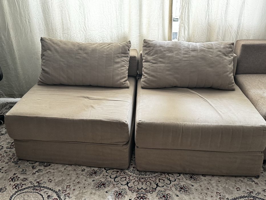 Безкаркасная мебель диван