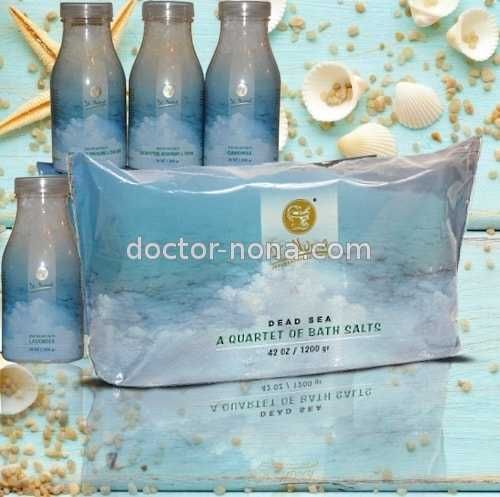 Квартет солей Доктор Нона Соль для ванны "Мертвого моря"
