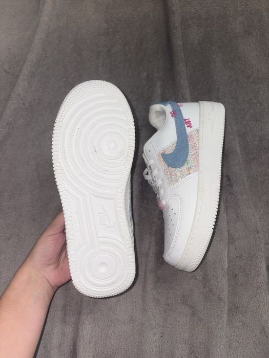 Nike Air 37 Noi Nepurtati Originali Alb Roz