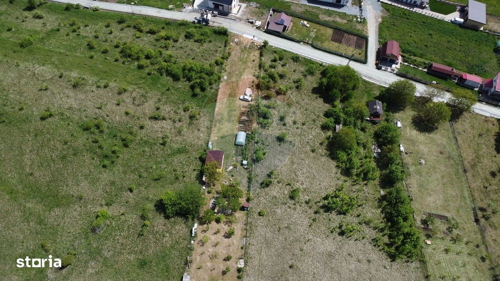 Teren intravilan 2307 mp în Salicea, zona premium, aproape de Cluj