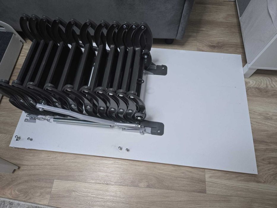 Scara pantograf retractabila Fakro, metal, 70 x 120 x 280 cm