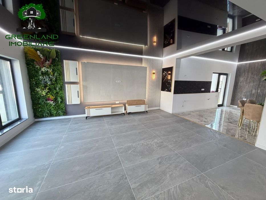 Vila moderna, complet mobilata, 4 camere, 2 bai, 140 mp, Rediu