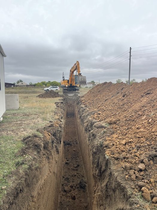 Колесный экскаватор аренда