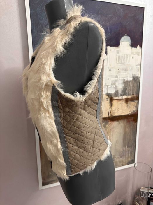 GUSTAV елек кожа с агнешка кожа S