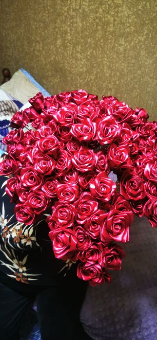 Продаю цветы из лент