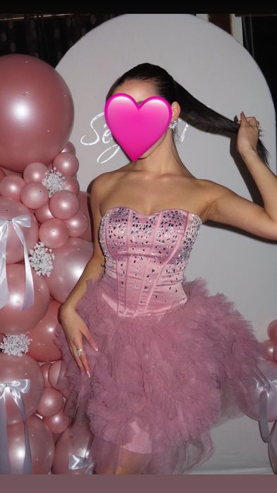 Официална къса рокля