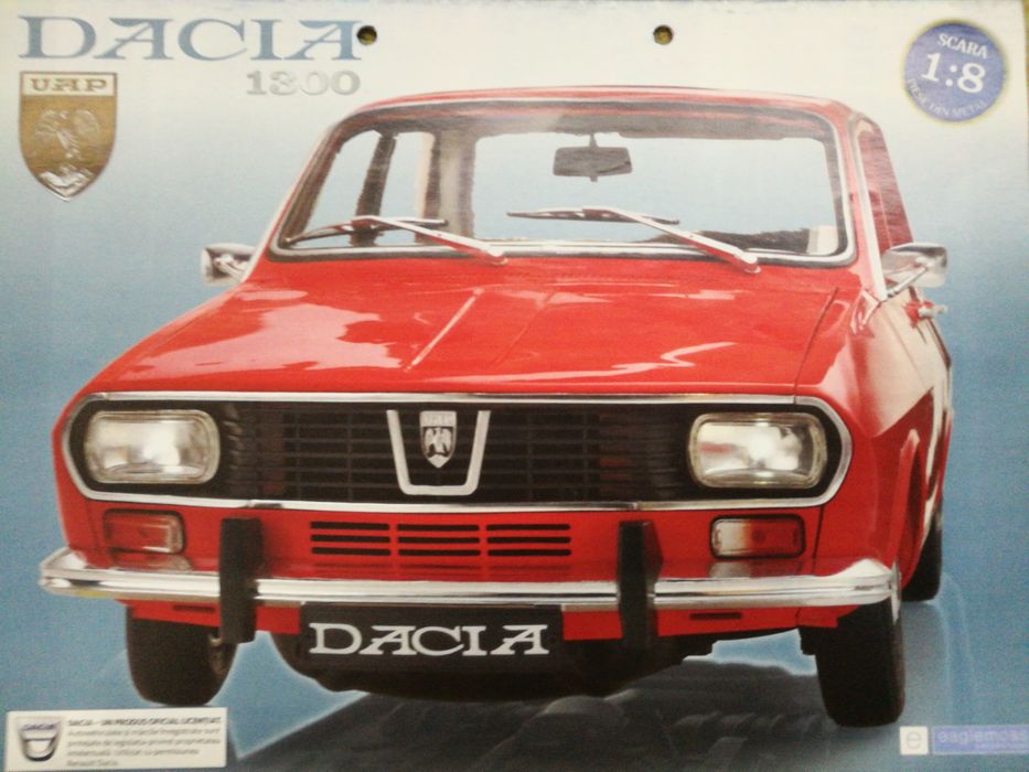 Macheta DACIA 13oo, scara 1 : 8