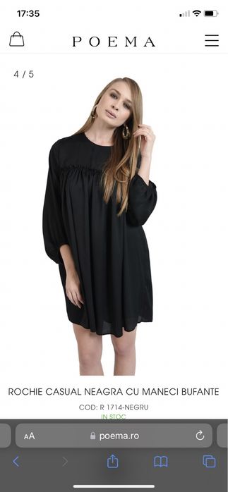 Rochie Poema noua cu eticheta masura 40