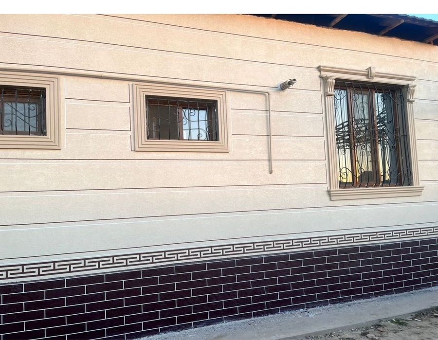 Жидкий травертин. Наружные работы