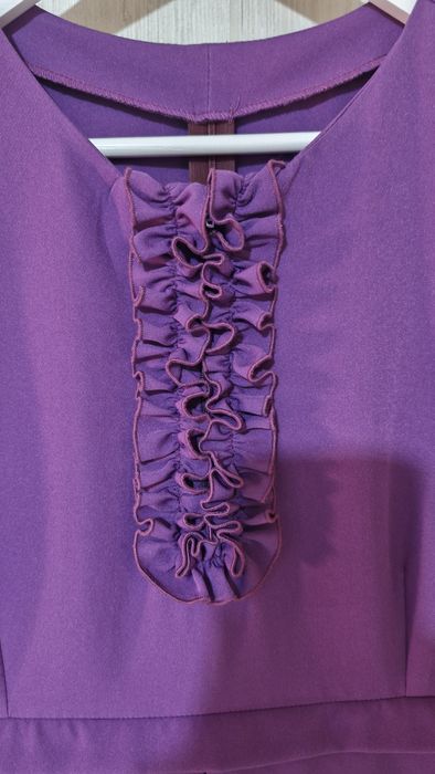 Лилава рокля ХЛ размер