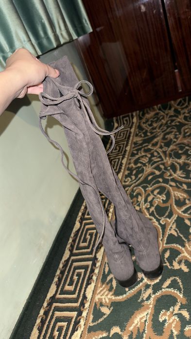 Ботфорты теплые