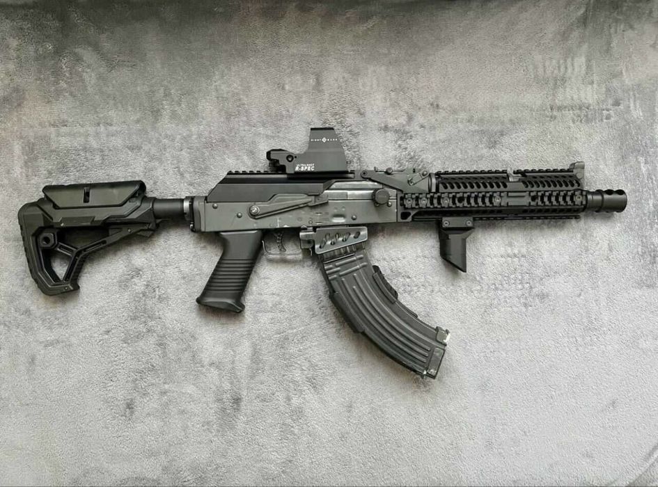 Реплика Airsoft  E&L  AK104 PMC - Platinium Edition