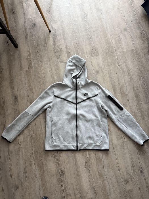 Горнище Nike Tech Fleece Сиво Размер - М