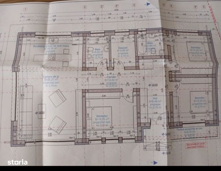 Teren cu proiect Paleu